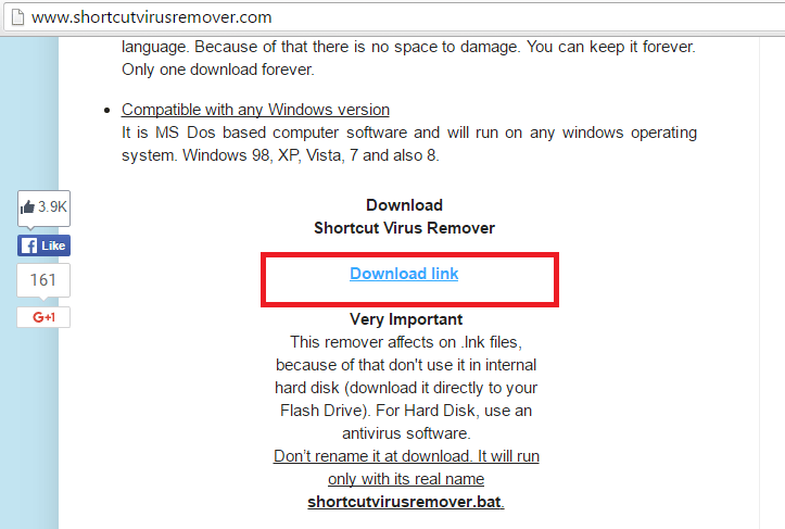 Eliminar permanentemente el virus de los accesos directos del Pen Drive