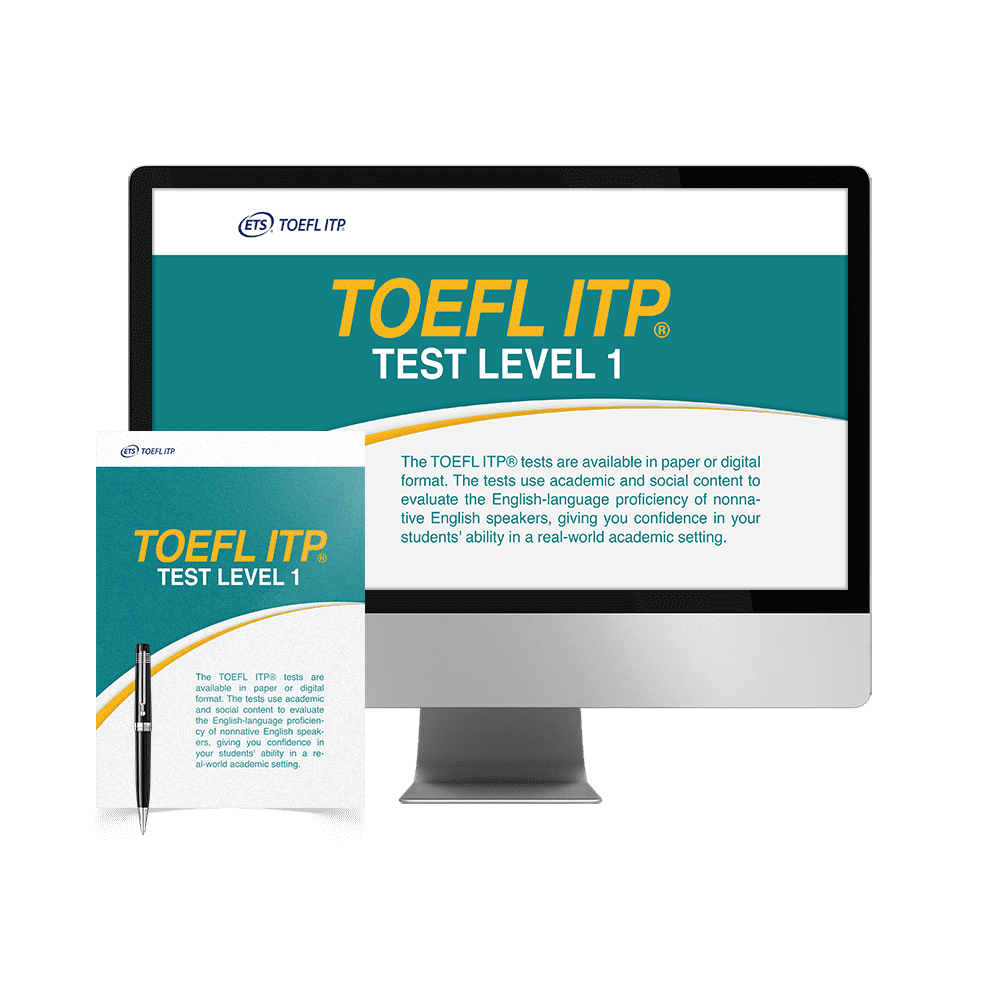 TESTE TOEFL ITP® Level 1 Sem Speaking TOEFLBR