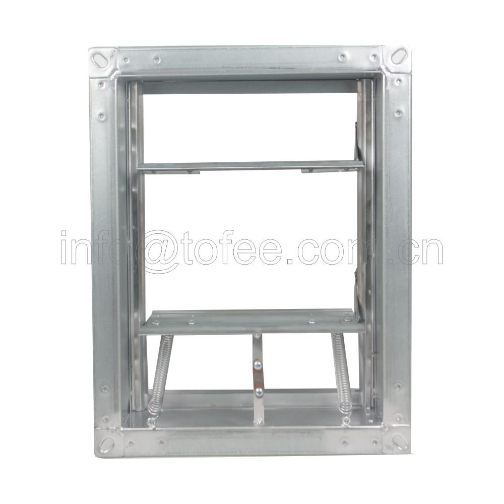 Spring Latched Fusible Link Fire Damper Guangzhou Tofee ElectroMechanical Equipment Co., Ltd.