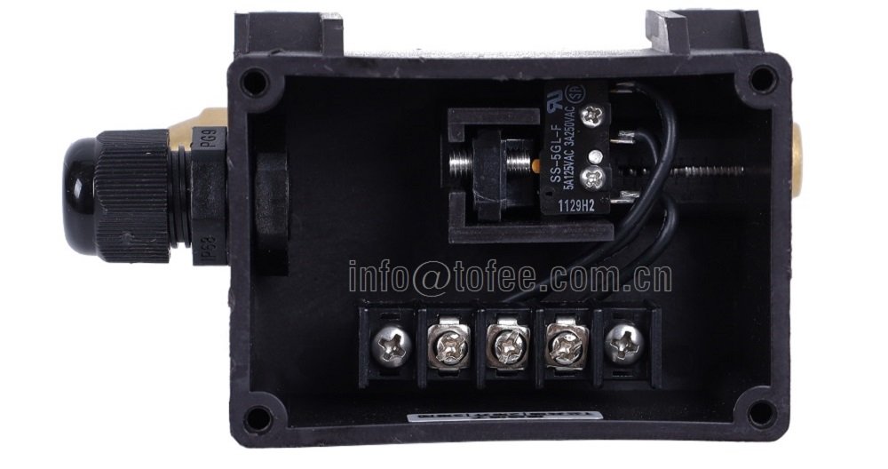 Liquid/Gas Differential Pressure Switch Guangzhou Tofee
