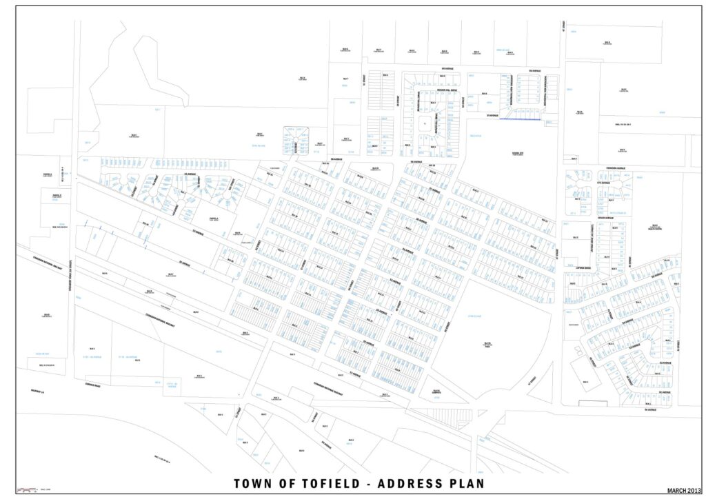 Maps Town of Tofield