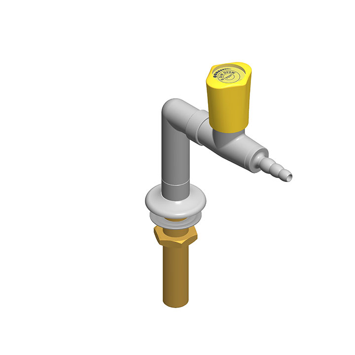 Series 2000 Laboratory Taps for Burning Gas TOF srl