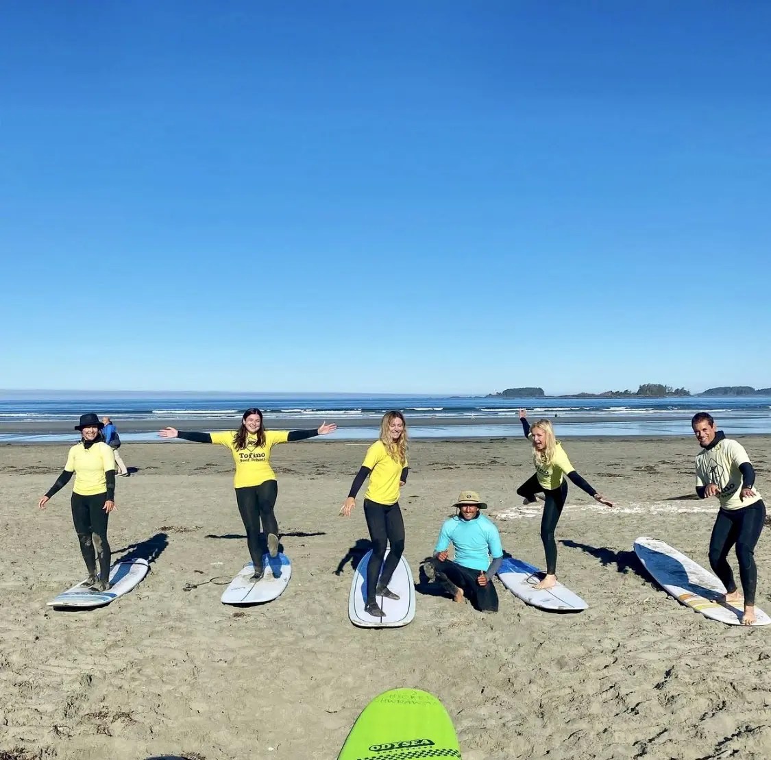 Contact Tofino Surf School