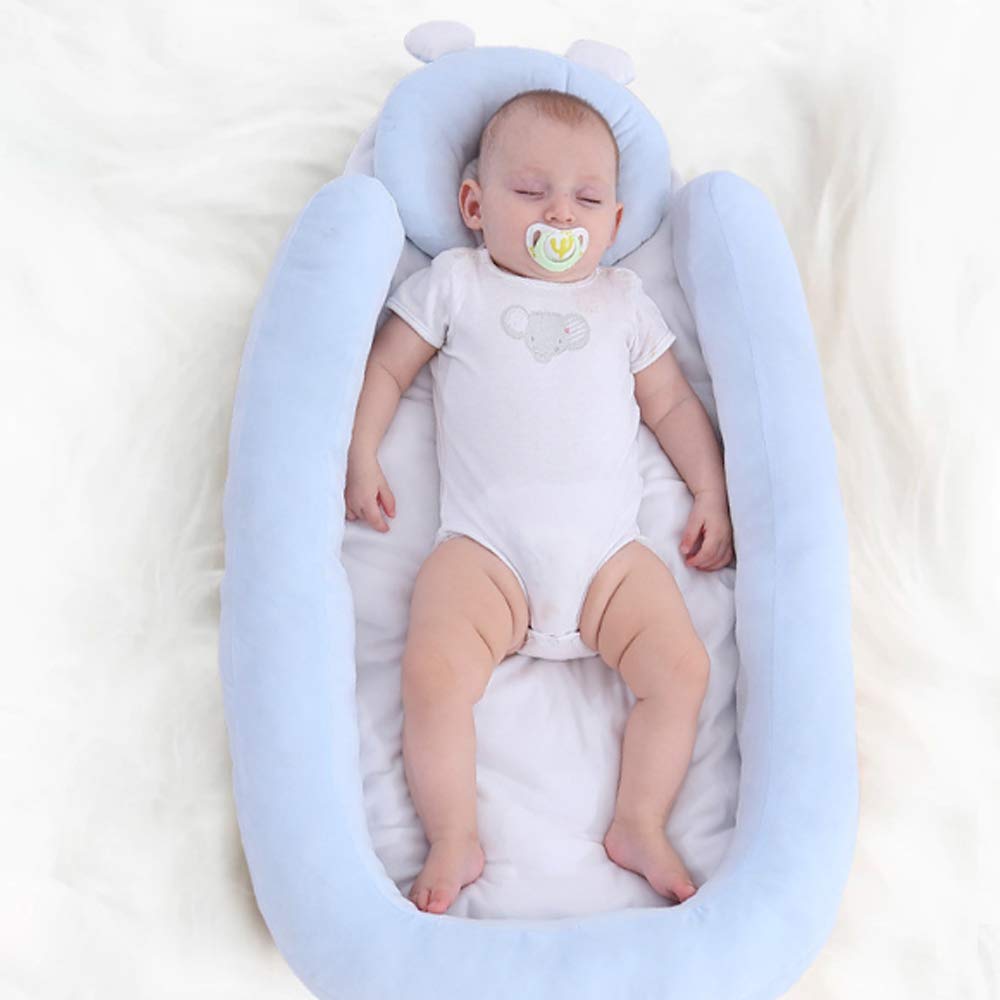TOFOAN Baby Lounger Nest with Head Shaping Pillow TOFOAN