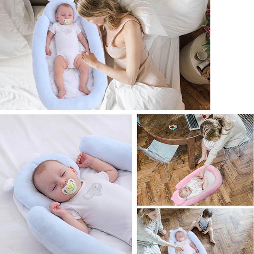 TOFOAN Baby Lounger Nest with Head Shaping Pillow TOFOAN