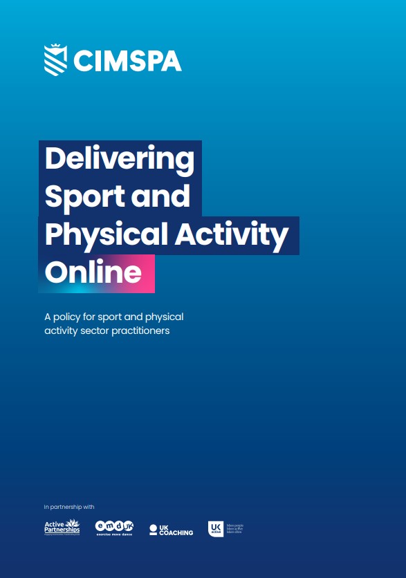 CIMSPA online policy Together Active Staffordshire & StokeonTrent