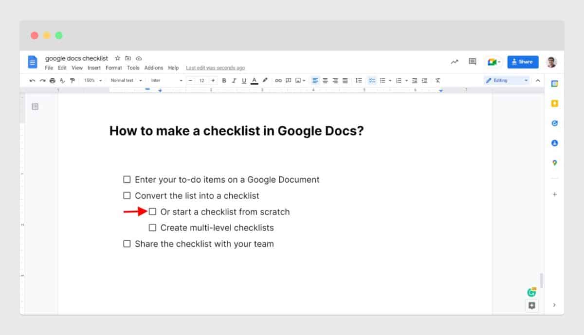 How To Make A Checklist In Google Docs (+Free Templates)