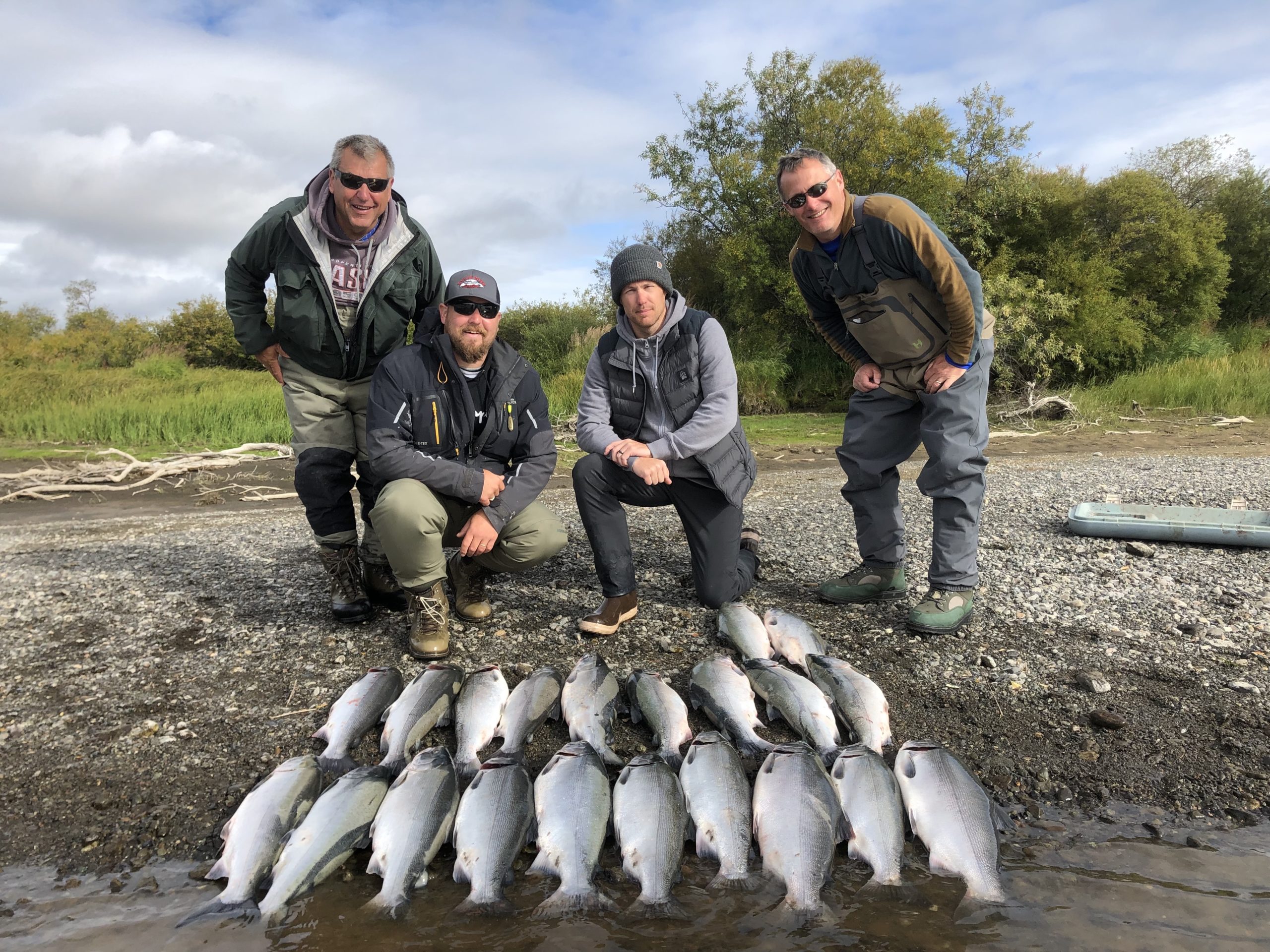 Silver Salmon Fishing Photos Togiak River Lodge