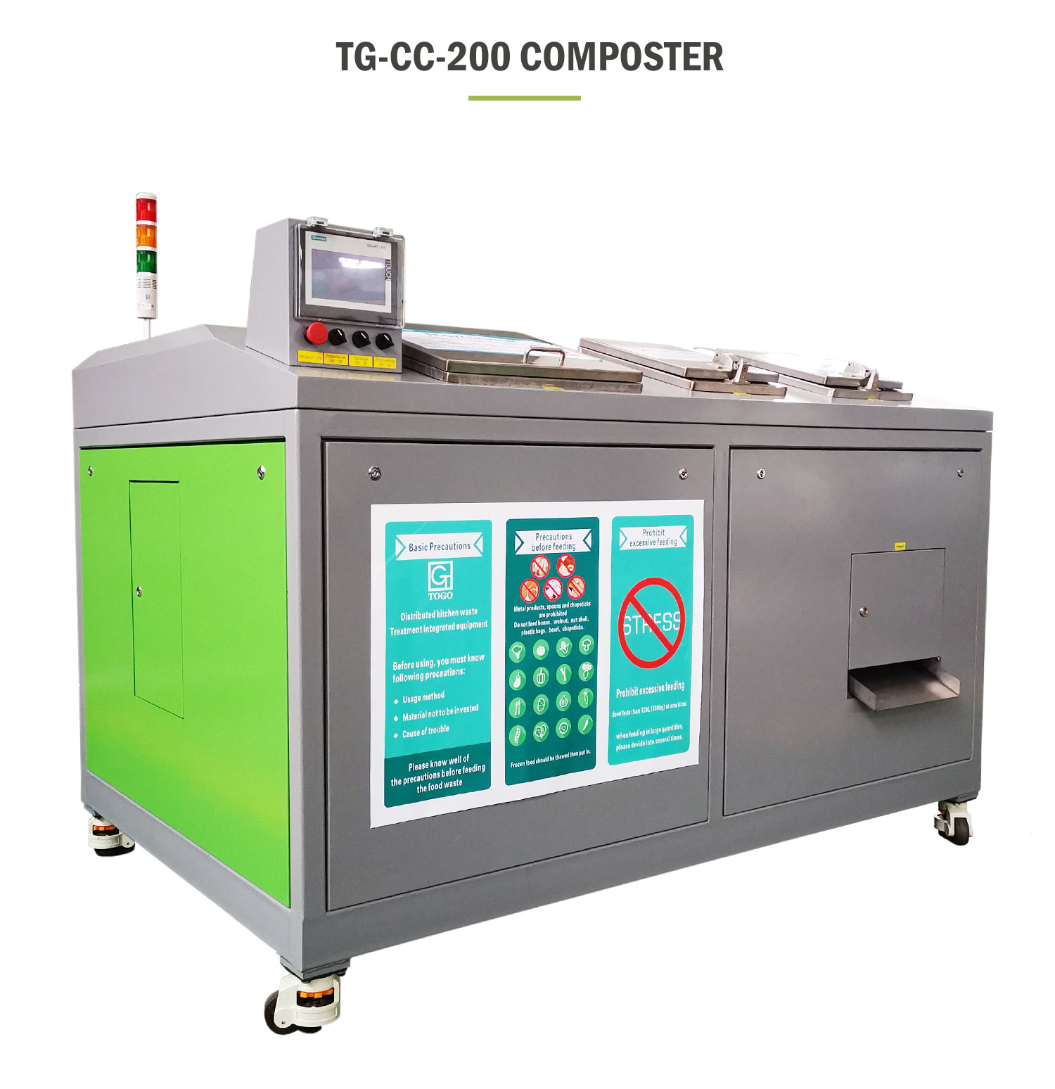 TGCC200 Waste Recycling Machine TOGO Composter