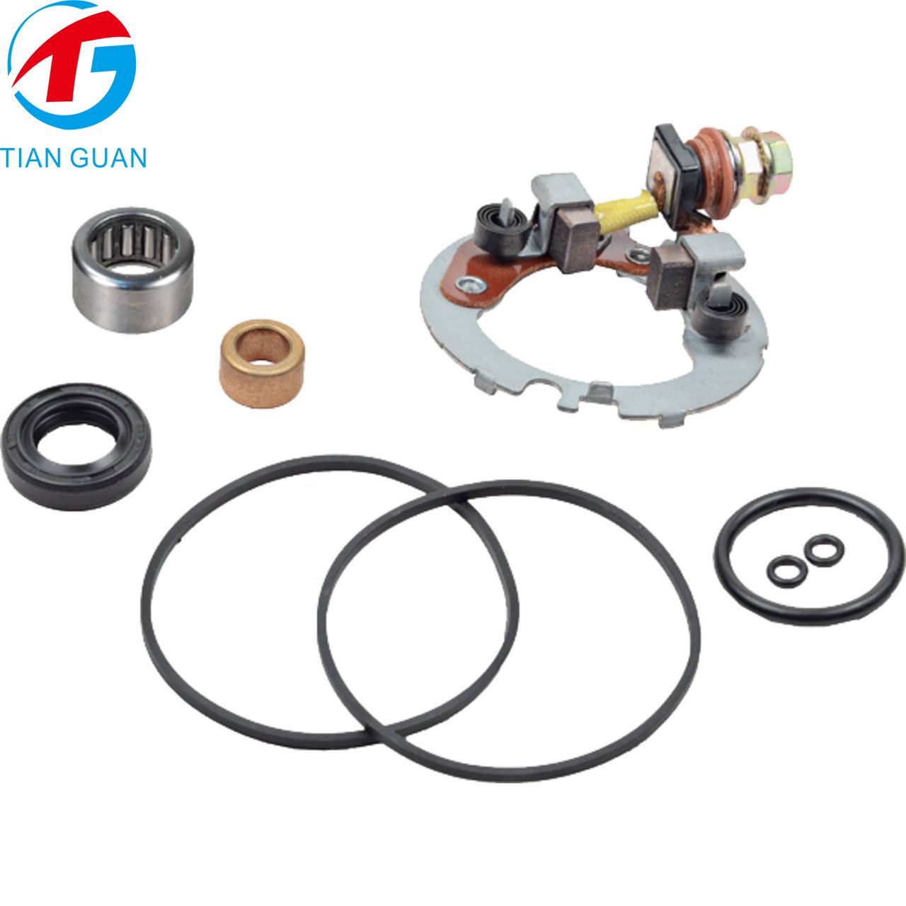 Starter Brush Repair Kit for Arctic Cat 375 2X4 2002, 375 4X4 2002; SMU9169_Shiyan Tianguan