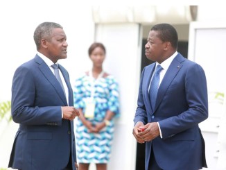 Aliko Dangote Faure Gnassingbé Victoire de Faure: les raisons de la présence de Dangoté à Lomé