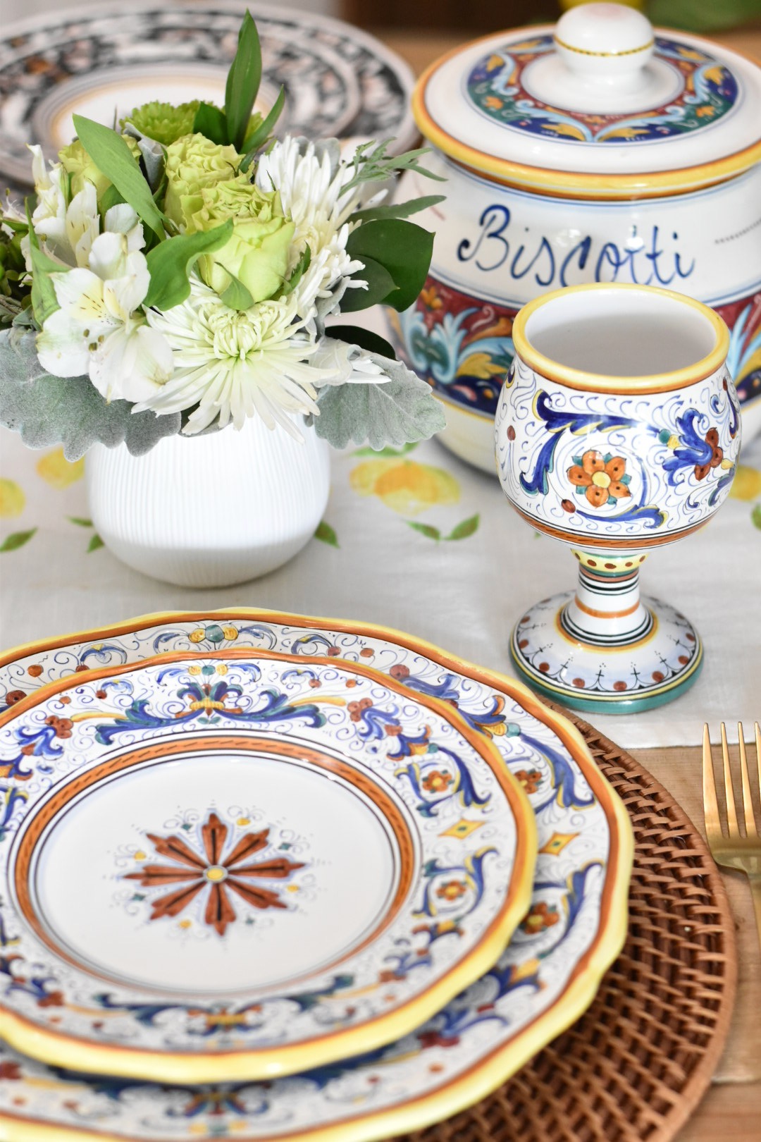 A Dreamy Italian Table My Authentic Dinnerware Collection to have