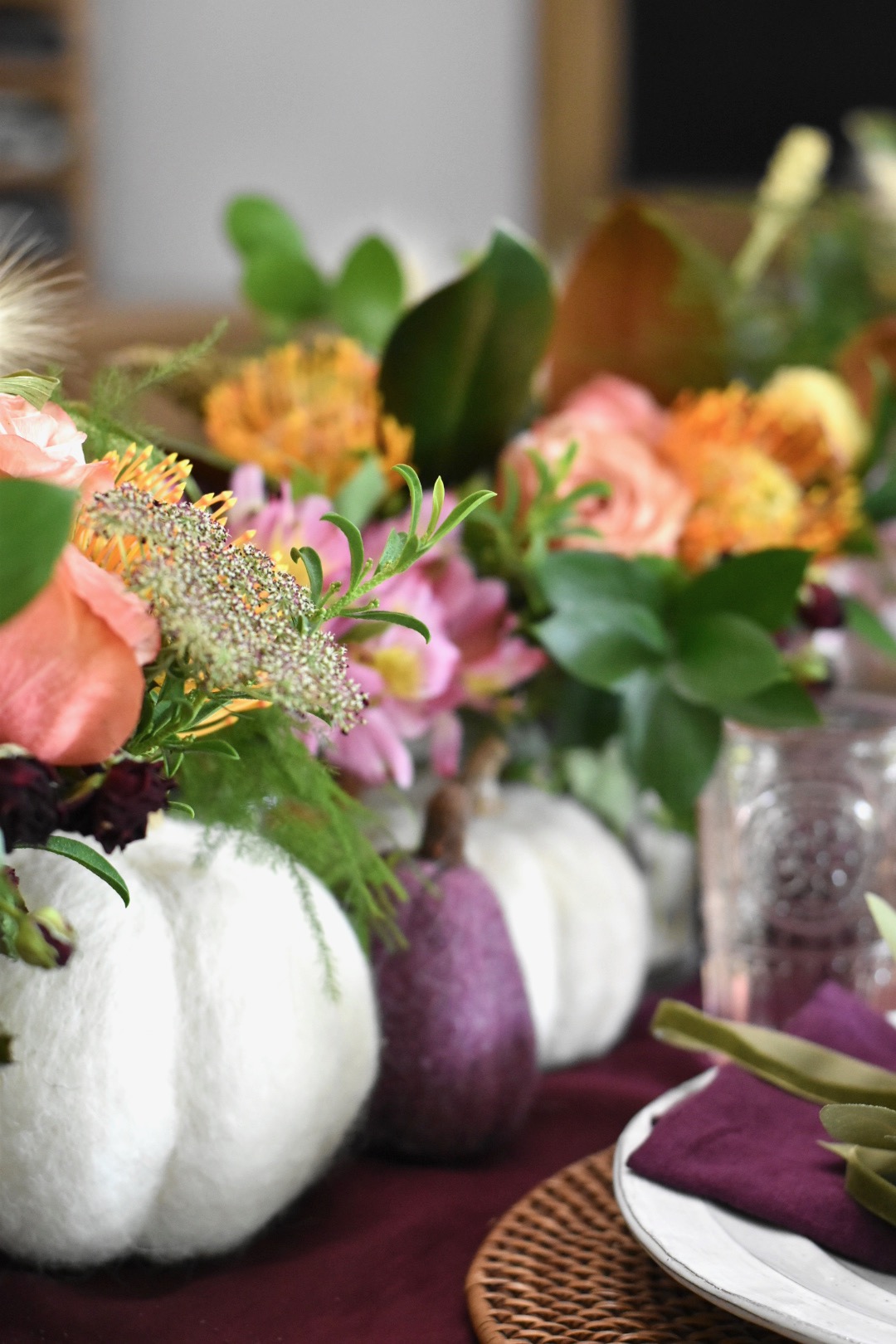 Time to Plan Thanksgiving A Purple Table Idea to have + to host