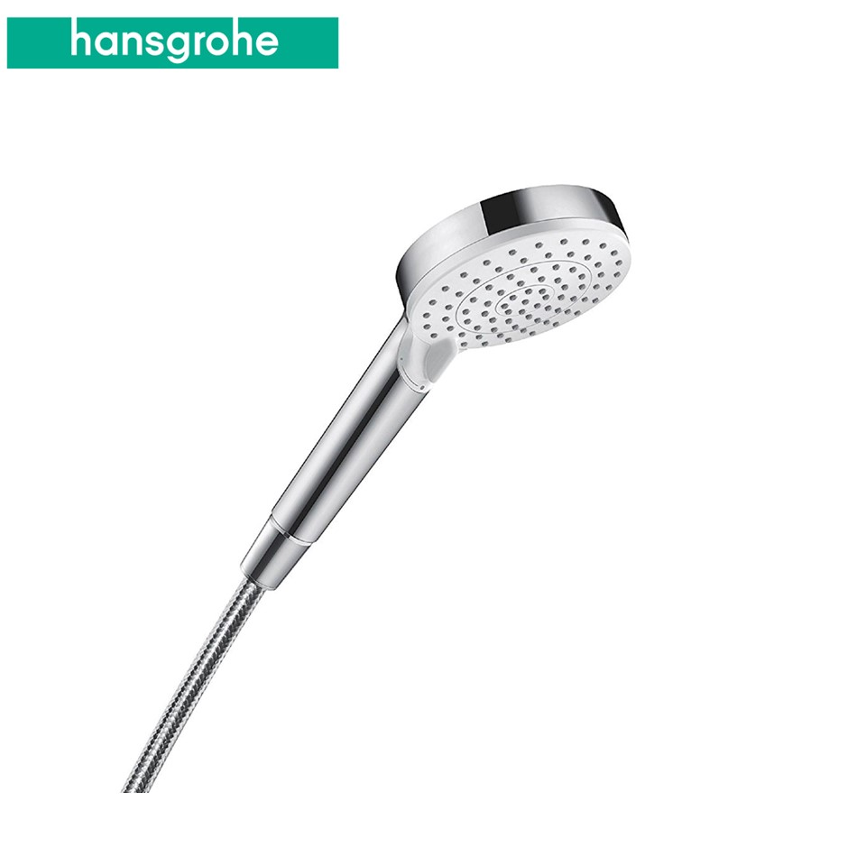 HANSGROHE CROMETA 26691400 VARIO HAND SHOWER SET WITH 1.25M HOSE WHITE