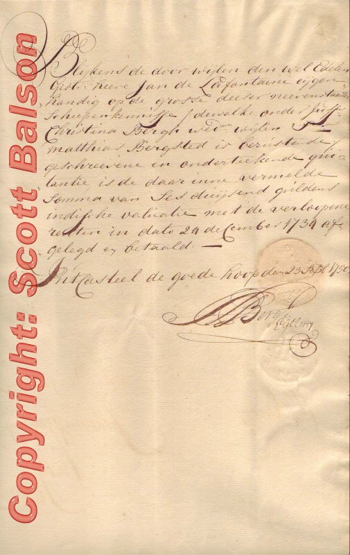 Various Cape of Good Hope Land Grants and related histories.