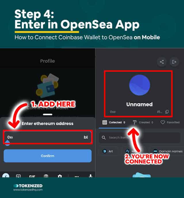 How to Connect Coinbase Wallet to OpenSea in 3 Steps — Tokenized
