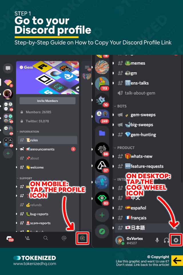 Solved How to Copy Your Discord Profile Link the Right Way — Tokenized