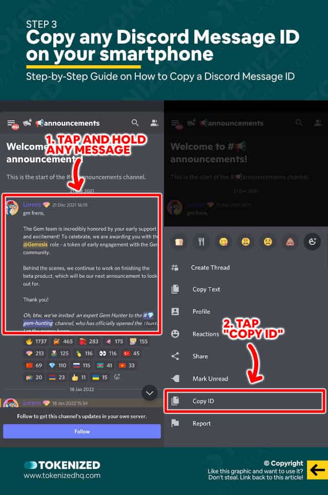 Solved How to Copy a Discord Message ID the Right Way — Tokenized