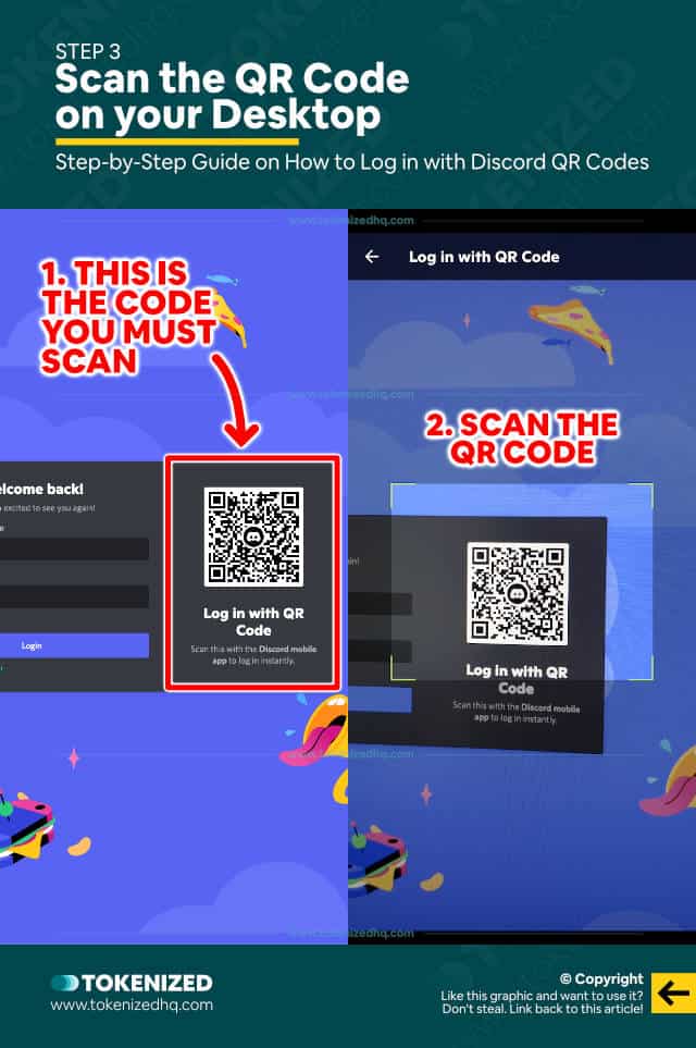 Solved How to Log In With a Discord QR Code — Tokenized