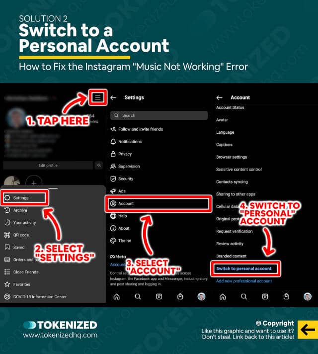 Solved How to Fix "Instagram Music Not Working" Errors — Tokenized