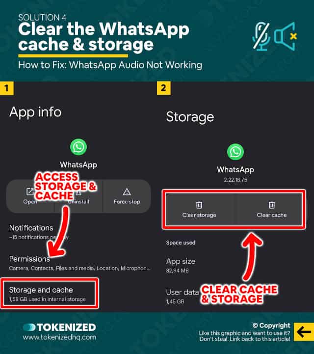 [SOLVED] 6+ Fixes for WhatsApp Audio Not Working — Tokenized