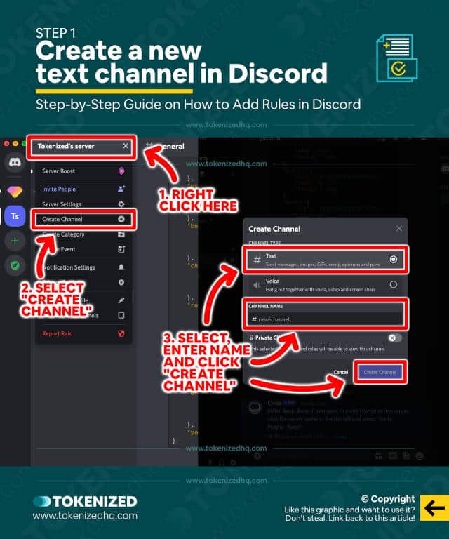 Solved How to Add Rules in Discord the Right Way — Tokenized