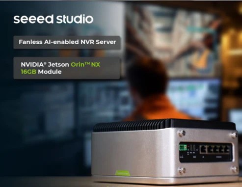 reServer J4011 Fanless NVR Server -Jetson Orin NX 8GB Module