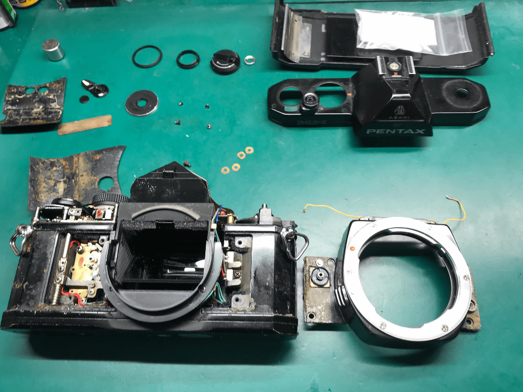 PENTAX MX フィルムカメラ修理 東京カメラリペア