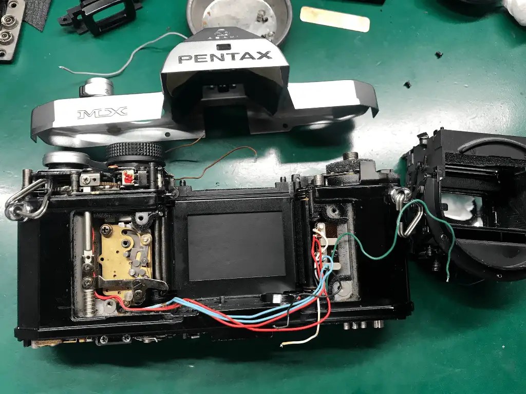 PENTAX MX フィルムカメラ修理 東京カメラリペア