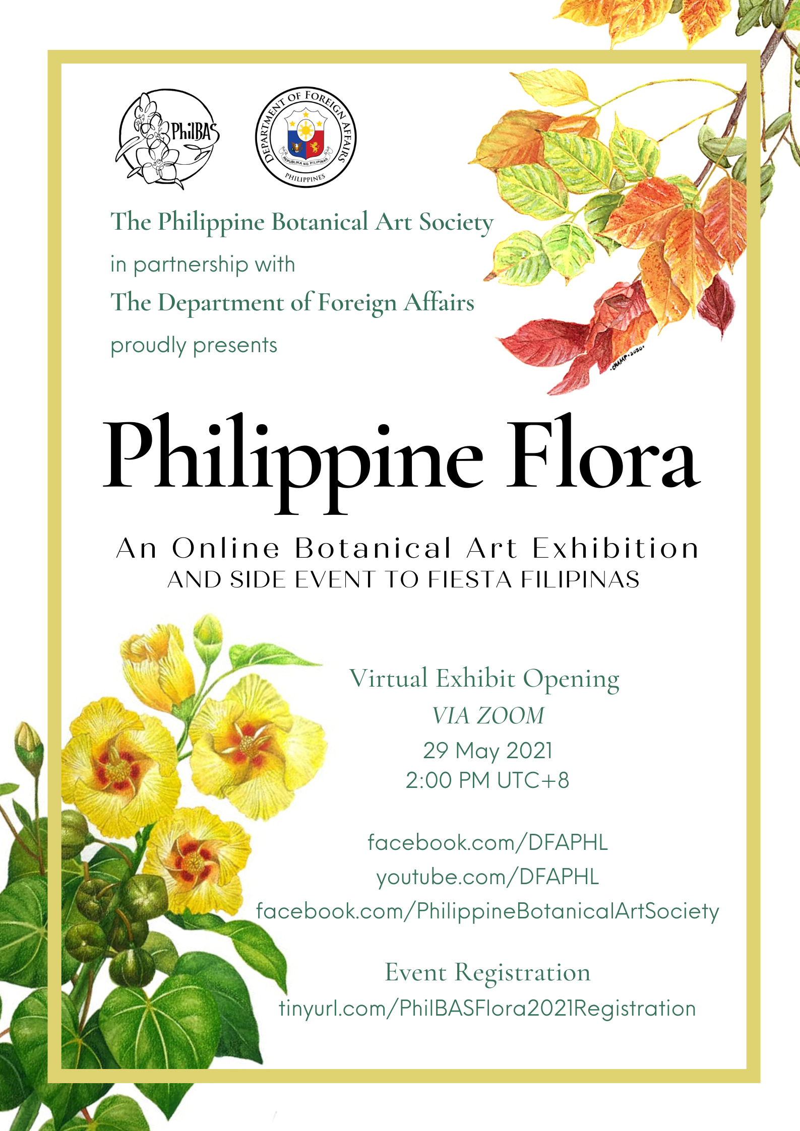Philippine Flora An Online Botanical Art Exhibition Philippine