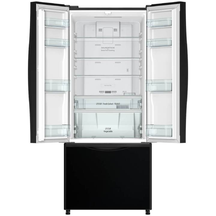 Hitachi Refrigerator RWB560P9MS French Bottom Freezer 3 Door 465L Tolay Electrical Trading