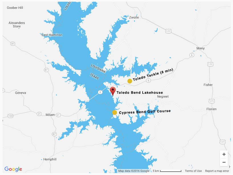 Toledo Bend LakeHouse Lakehouse Overview