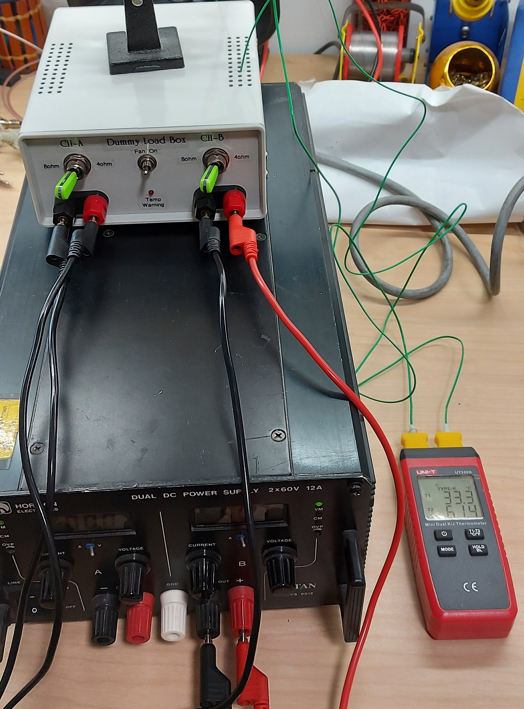 Compact Stereo Dummy Load for Amplifier Testing Toli's DIY