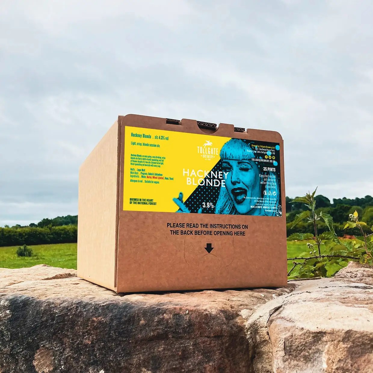 Tollgate Brewery Hackney Blonde Bag in Box