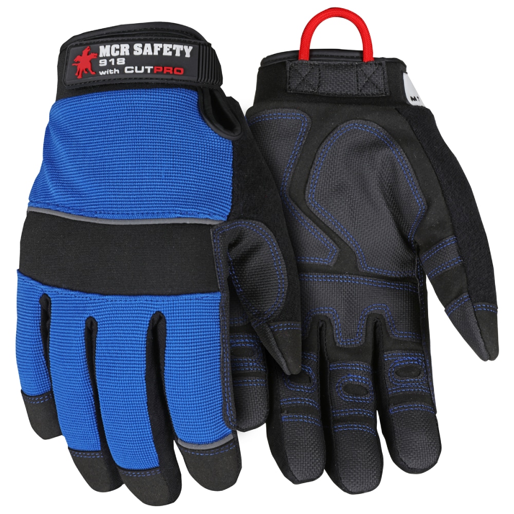 MCR Safety Cut Pro® Mechanics Gloves Reinforced PVC Coated synthetic