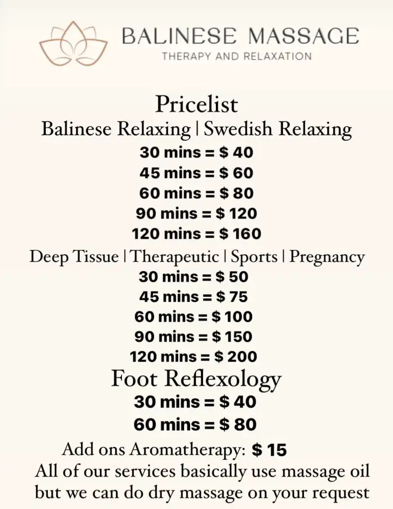 Balinese Massage New Zealand Tomatoq