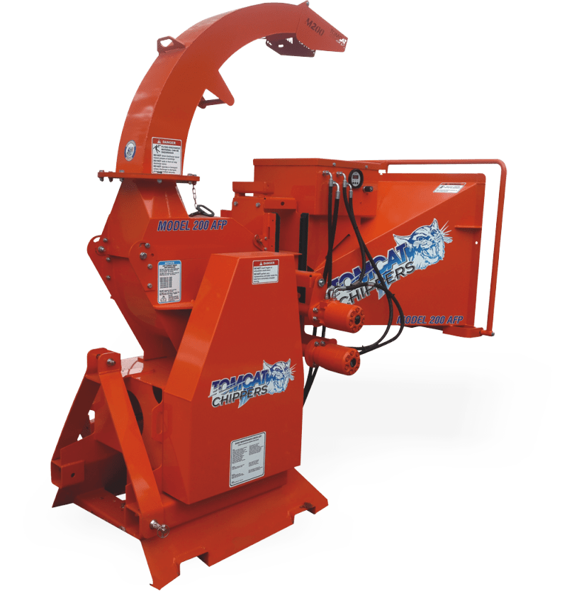 MODEL 200 AFP Wood Chipper Tomcat Chippers