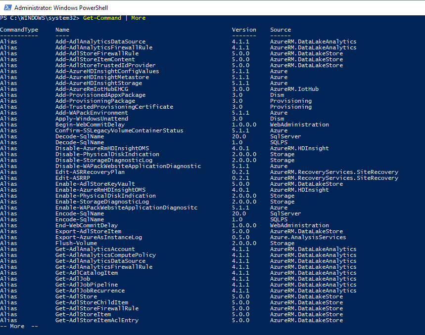 PowerShell Commands Part 1