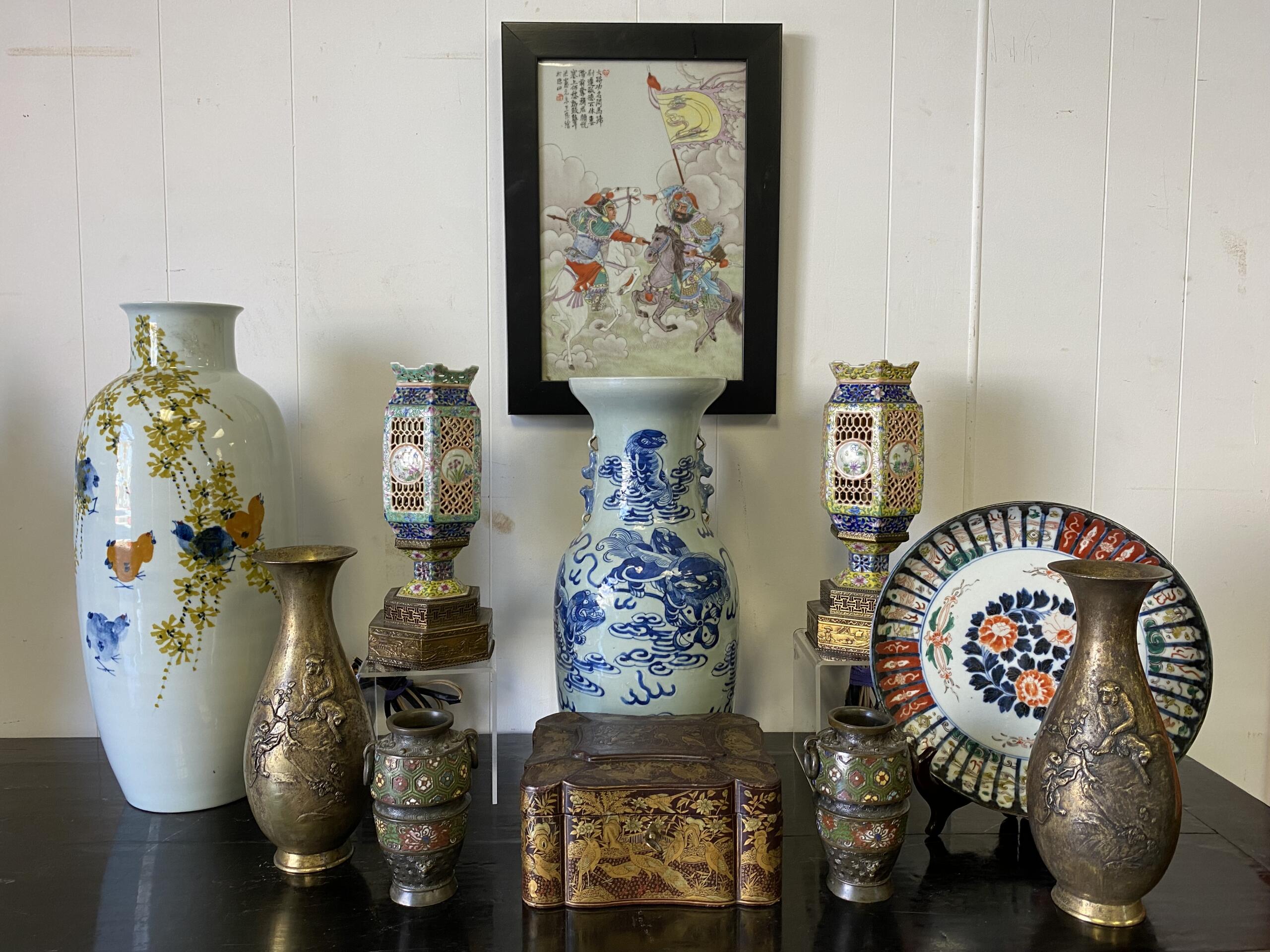 Single Owner Collection of Chinese and Japanese Porcelain, Cloisonné