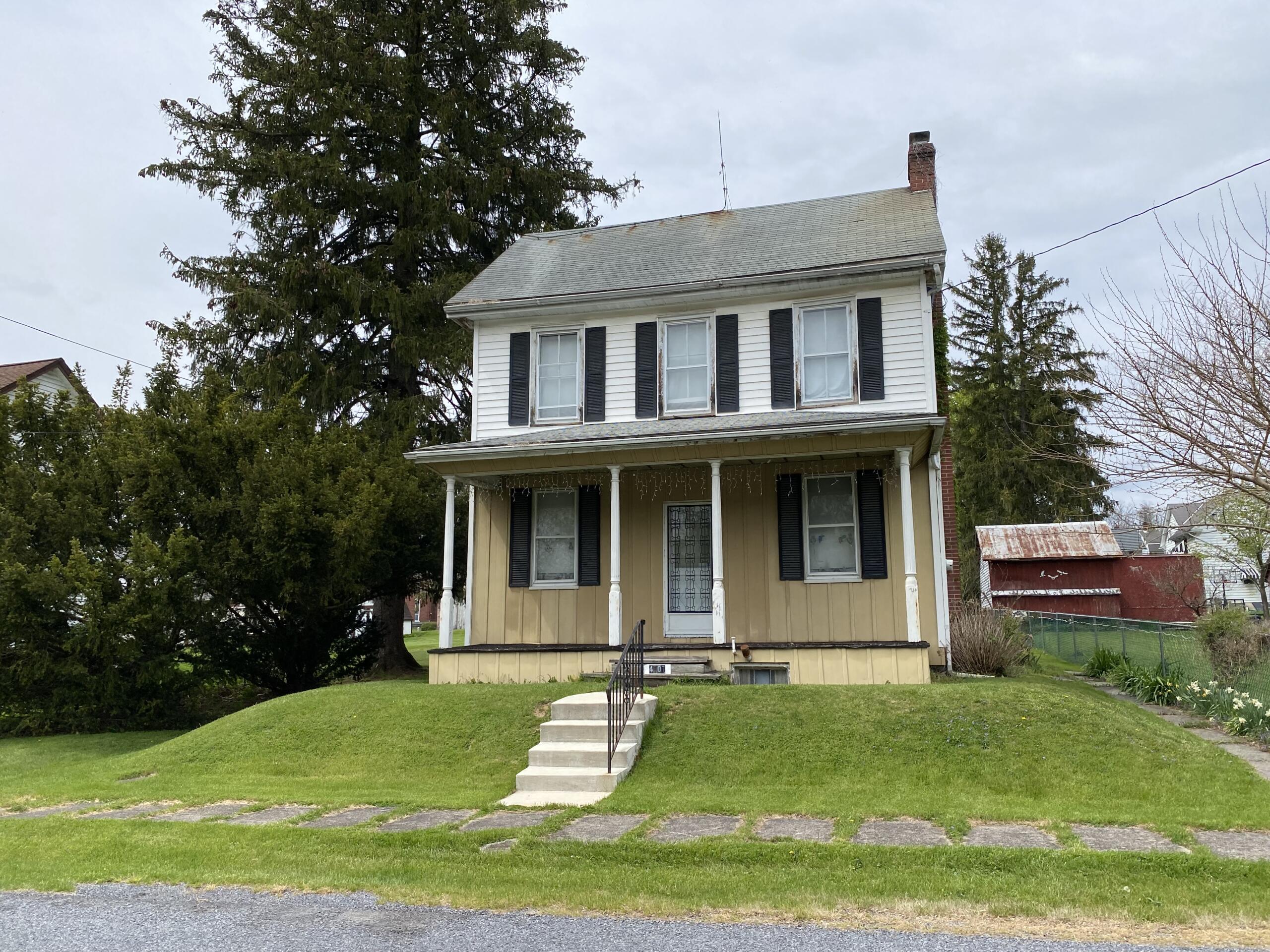 SOLD! Slatedale Fixer Upper! 1700SF Home with fabulous huge garage