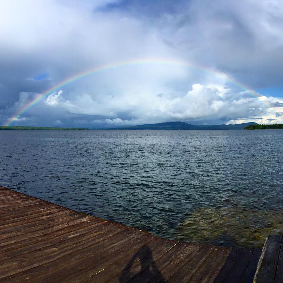 Rainbow « Tomhegan Wilderness Cabins Moosehead Lake Maine