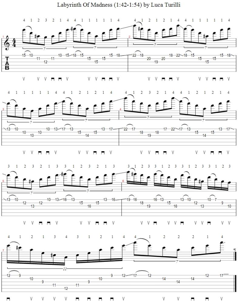 Lesson About Neoclassical Sweep Picking Arpeggios
