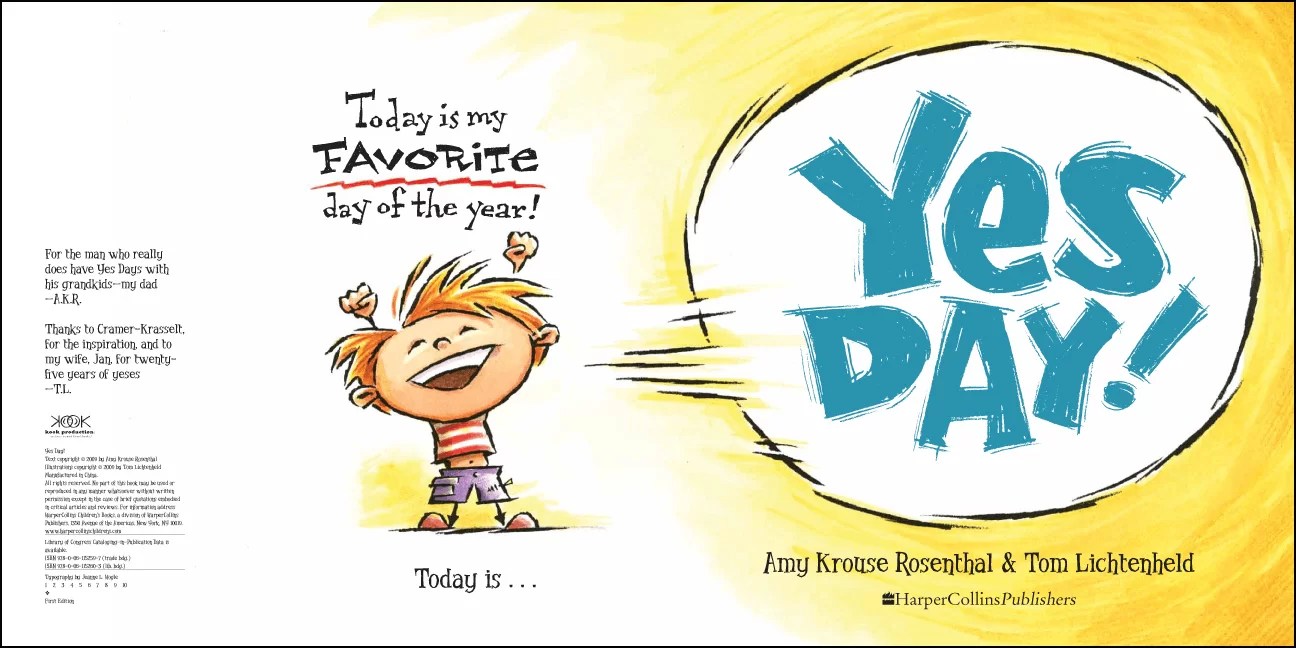 Yes Day! Tom Lichtenheld