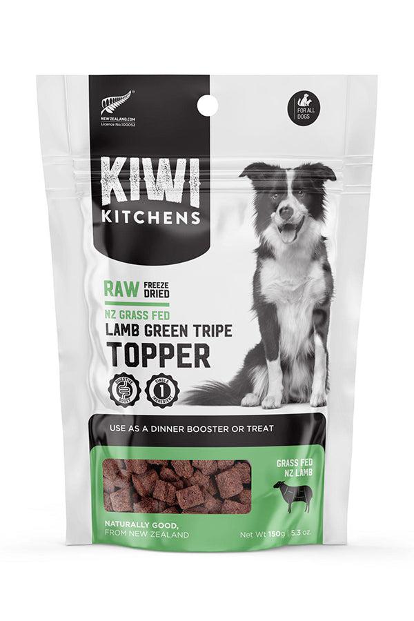 Kiwi Kitchen Green Tripe FreezeDried Dog Topper in Austin, Texas