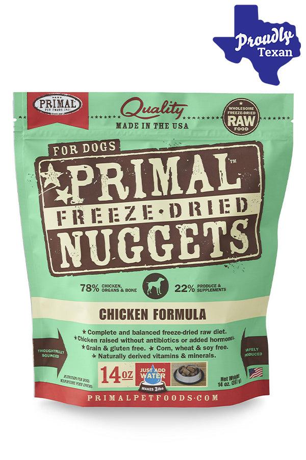 Primal Freeze Dried Nuggets Chicken Dog Food in Austin, Texas