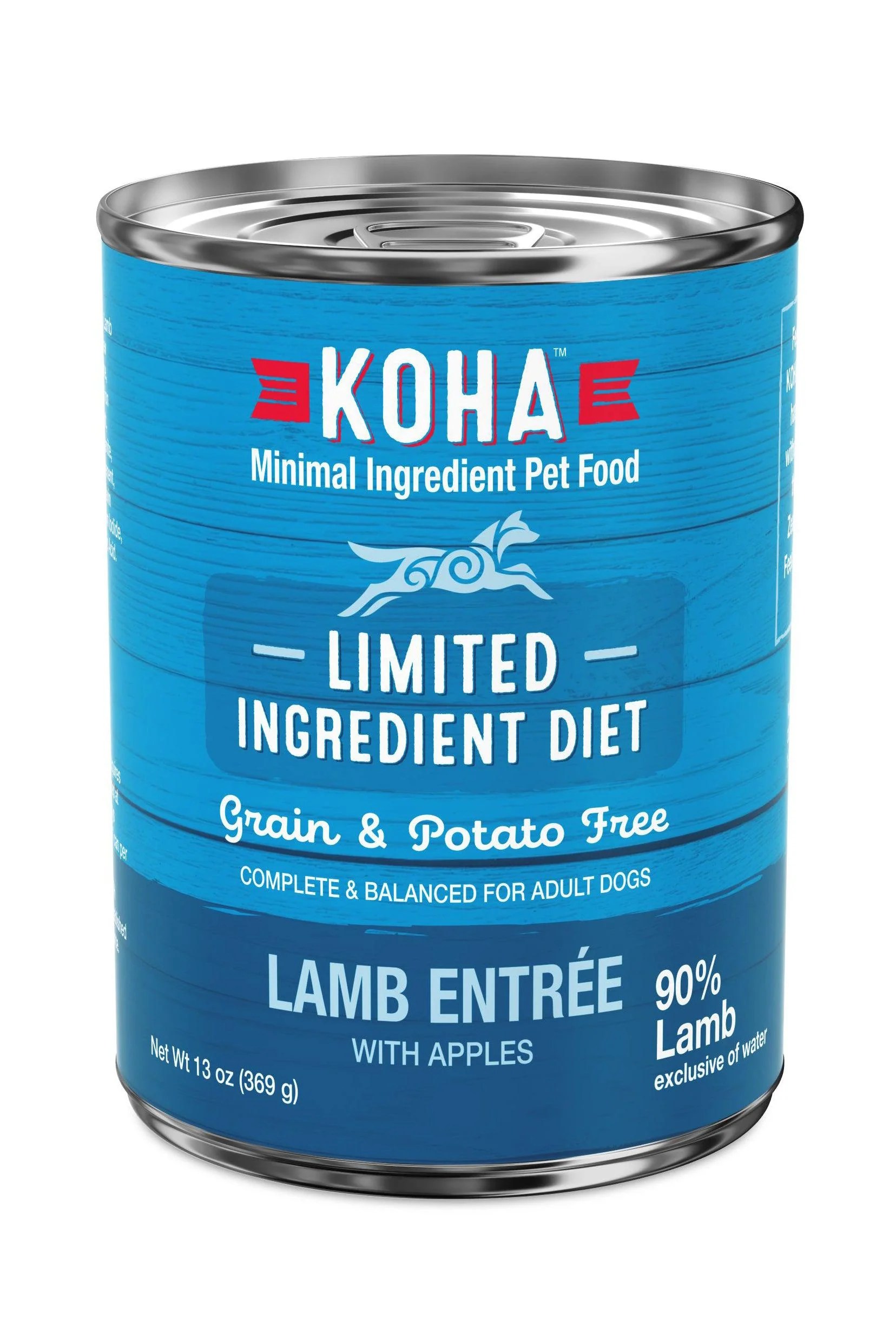 Koha Grass Fed Lamb Entree Canned Dog Food in Austin, Texas Tomlinson's Feed