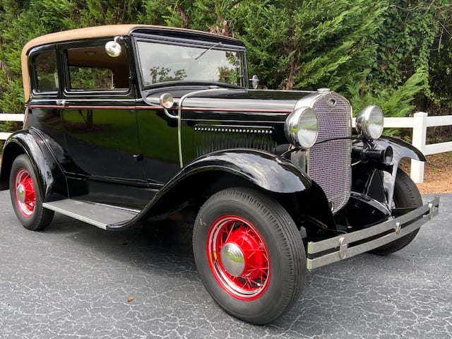 1931 Ford Model “A” Victoria SOLD Tom Mack Classics