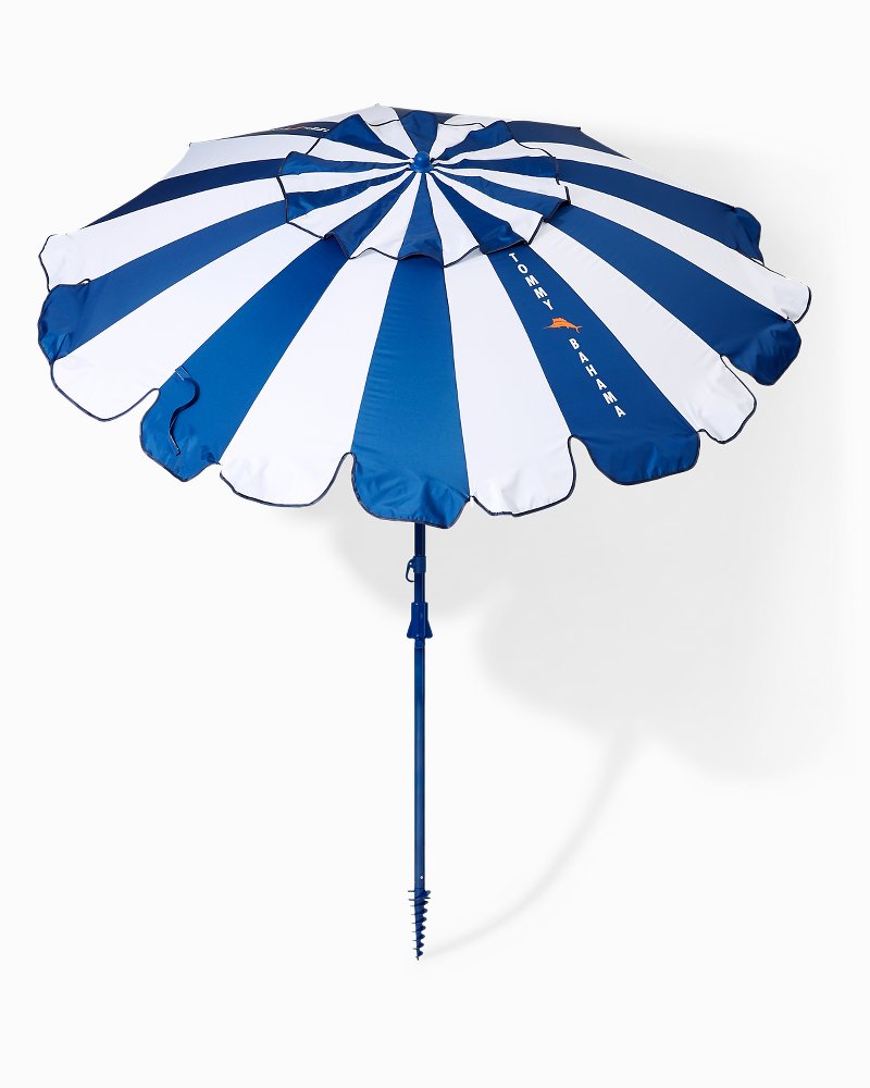 Stripe 7.5Foot Beach Umbrella