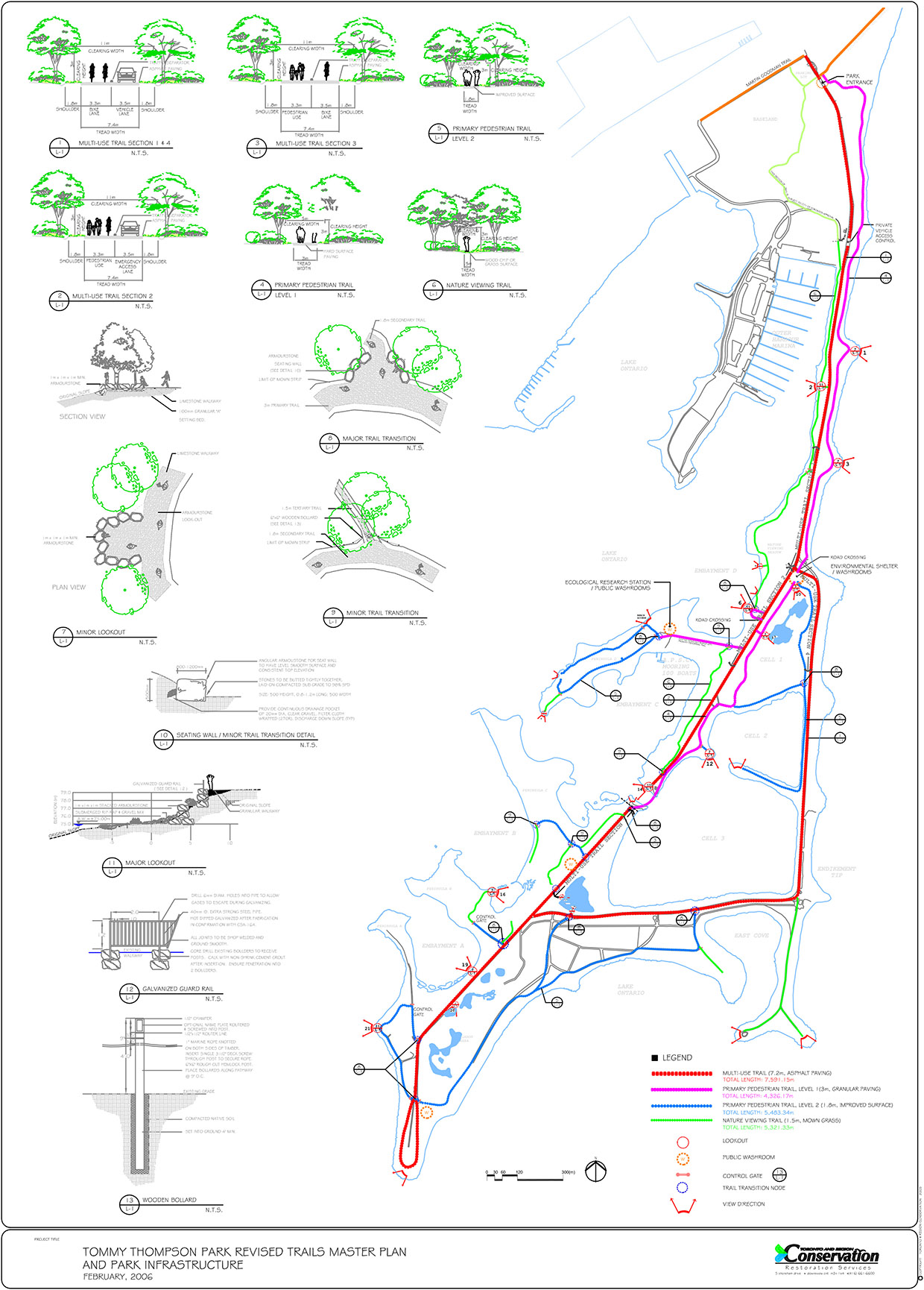 Tommy Thompson Park trail map Tommy Thompson Park Leslie Street Spit