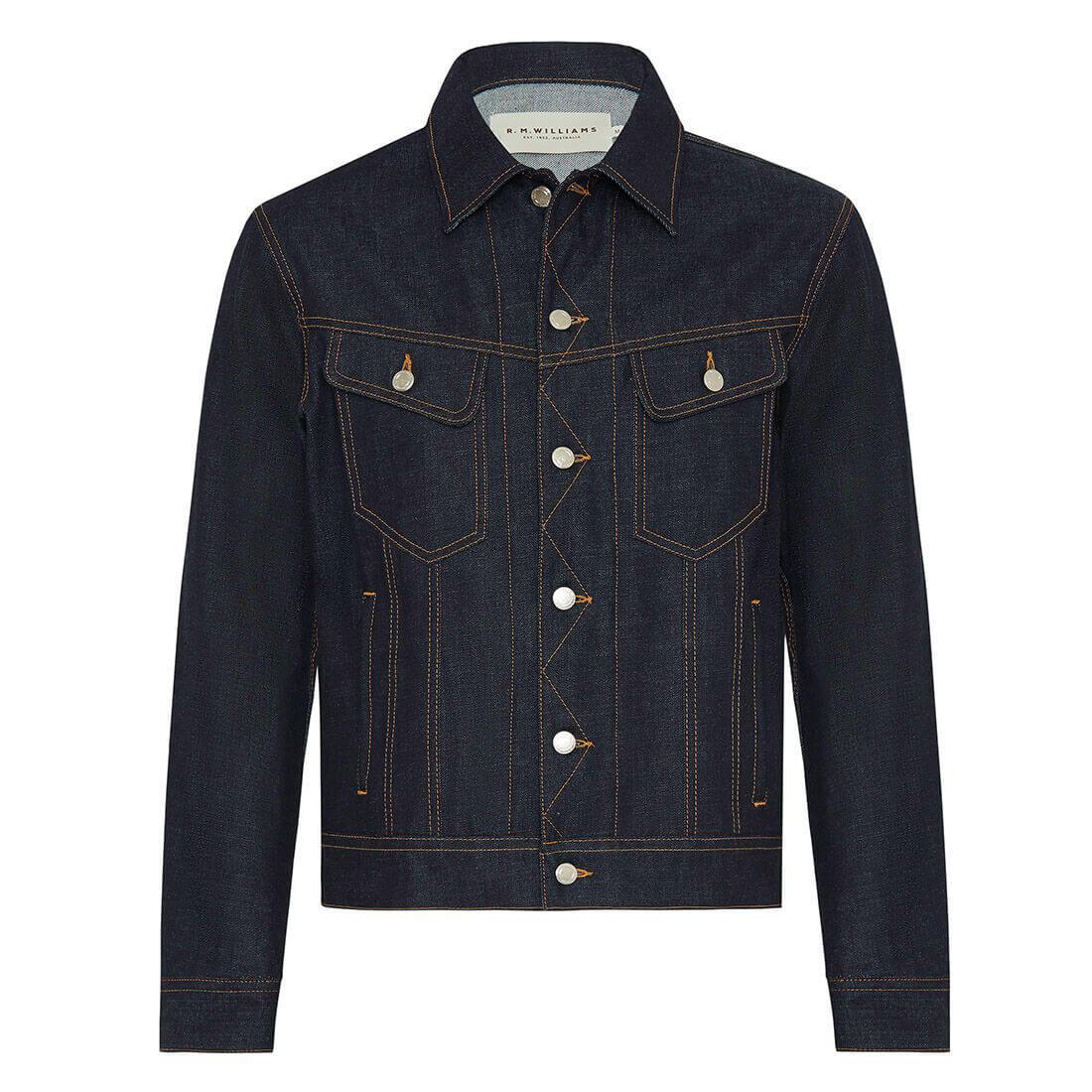 RM Williams Classic Denim Rider Jacket